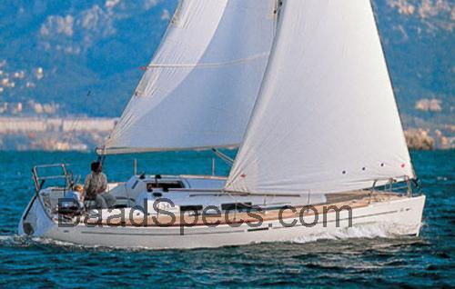 Dufour 340 anmeldelser og tekniske specifikationer